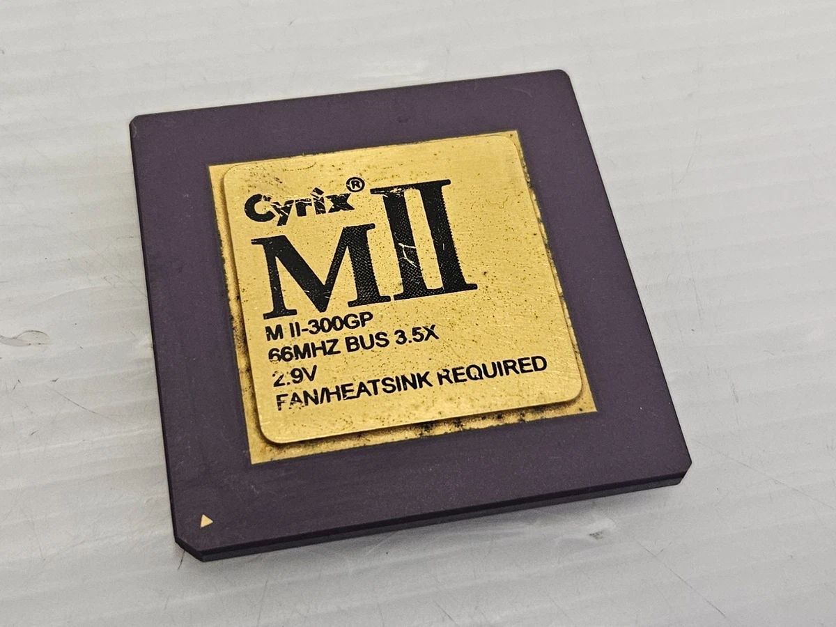 Cyrix MII 433GP ジャンク cyrix mii products for sale | eBay