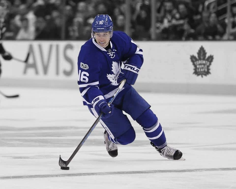 Toronto Maple Leafs MITCHELL MARNER Glossy 8x10 Photo Spotlight Print Poster Cover