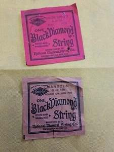 2 Packs National Musical String Co. Strings , 1 Tenor Banjo , 1 Mandolin - Picture 1 of 4