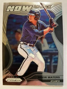 Drew Waters 2020 Panini Prizm Now On Deck #8 Atlanta Braves  - Picture 1 of 1