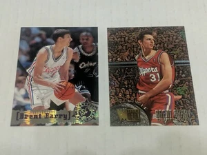 ¡2 diferentes novatos BRENT BARRY! Cortapelos! Spurs! Sonics! ¡Castores del estado de Oregon! - Imagen 1 de 1