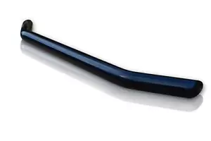 Black Spoiler Bar To Fit Renault Trafic 2014-2018 Front Bumper Guard Stainless - Picture 1 of 4