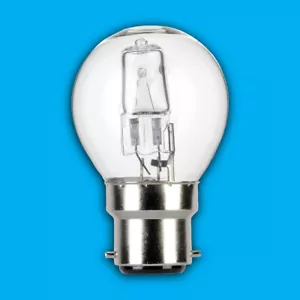 4x 18W Clear Round Golf Halogen Light Bulbs Bayonet Cap B22 BC - Picture 1 of 1
