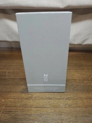 Cargador Banco de Alimentación Inalámbrico Certificado Qi MOTILE 10.000 mAh, Carga Rápida, Blanco Foto 1 de 4