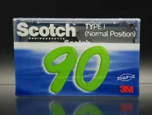 Scotch S1 90 Blank Audio Cassette Tape Type I Normal Position Japan Market 1994 - Picture 1 of 4