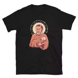 St.Vincent Christian Saint Religious Classic Fit T-Shirt - Picture 1 of 4