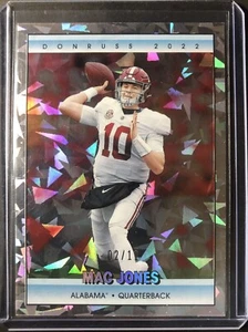 Chronicles Donruss Cracked Ice 2022/11 SSP #25 Mac Jones Patriots rasguño - Imagen 1 de 4