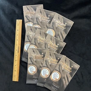 Posten 9 Kollagenhandschuhe Intensive Kollagenbehandlung 9 versiegelte Packungen kostenloser Versand - Bild 1 von 9