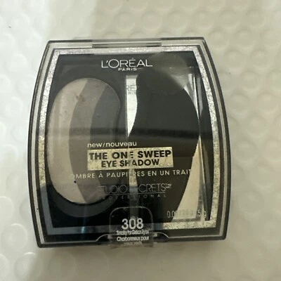 Loreal One Sweep Eye Shadow #308 Smoky For Green Eyes  RARE & HTF - Image 1 of 2