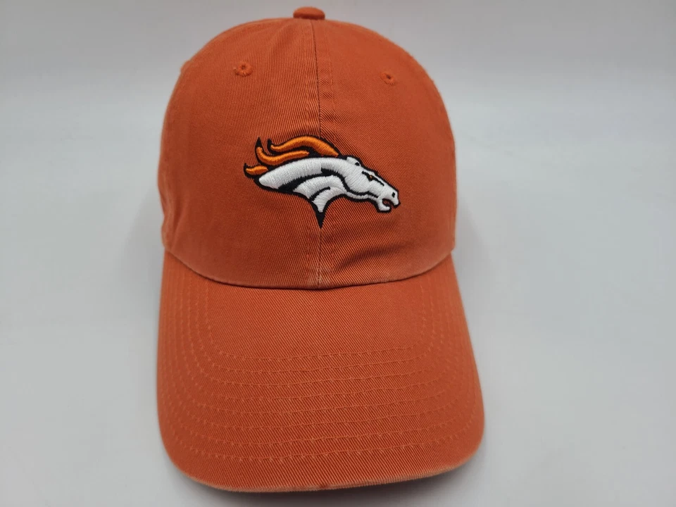 Denver Broncos Zephyr The Player Fitted M Hat Cap Men Women NFL Football Orange - Image 1 of 4