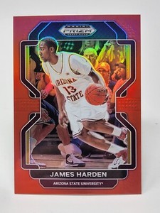 2022 Panini Prizm Basketball Draft Picks - James Harden - Red Prizm  / 299