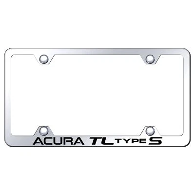 Marco de matrícula de cuerpo ancho con logotipo grabado láser Acura TL tipo S Foto 1 de 3