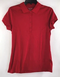 Nautica Girls Size Extra Large XL 15 Red School Uniform Polo Shirt New with Tags - Picture 1 of 5