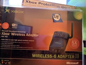 Microsoft Xbox Wireless G Network Adapter MN-748 Xbox Live Brand New Sealed - Picture 1 of 7