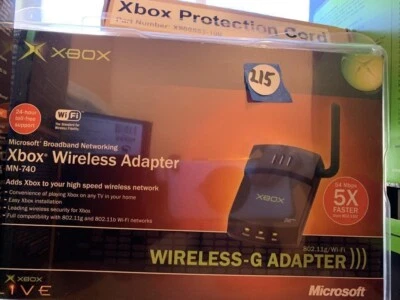 Microsoft Xbox Wireless G Network Adapter MN-748 Xbox Live Brand New Sealed - Image 1 of 4