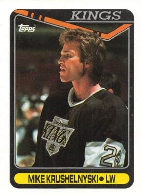 1990-91 Topps #167 Mike Krushelnyski - Image 1 of 2