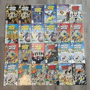 Vintage 90s Walt Disney's Mickey Mouse Adventures Comic Books - Lot Of 24 Comics - Picture 1 of 10