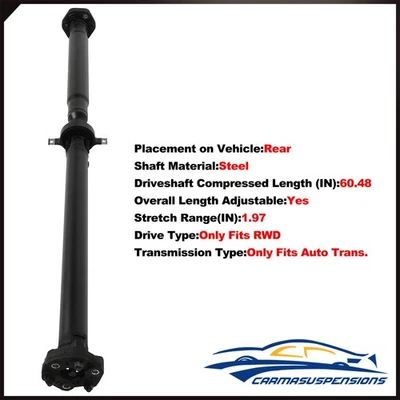Rear Driveshaft 986-226 For BMW 320i F30 2013-2018 L4 2.0L RWD Auto Trans. - Image 1 of 4
