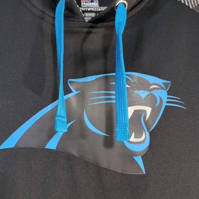 Majestic Carolina Panthers Therma-Base hoody unisex size Medium  - Image 1 of 4