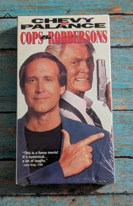 Cops & Robbersons (1994 VHS) 90s Chevy Chase Jack Palance Crime Comedy - Sealed - Picture 1 of 7