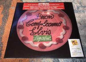Ligabue - Buon Compleanno Elvis 2015 2 LP Picture/Trasparente Ed.Bar Mario Raro - Foto 1 di 4