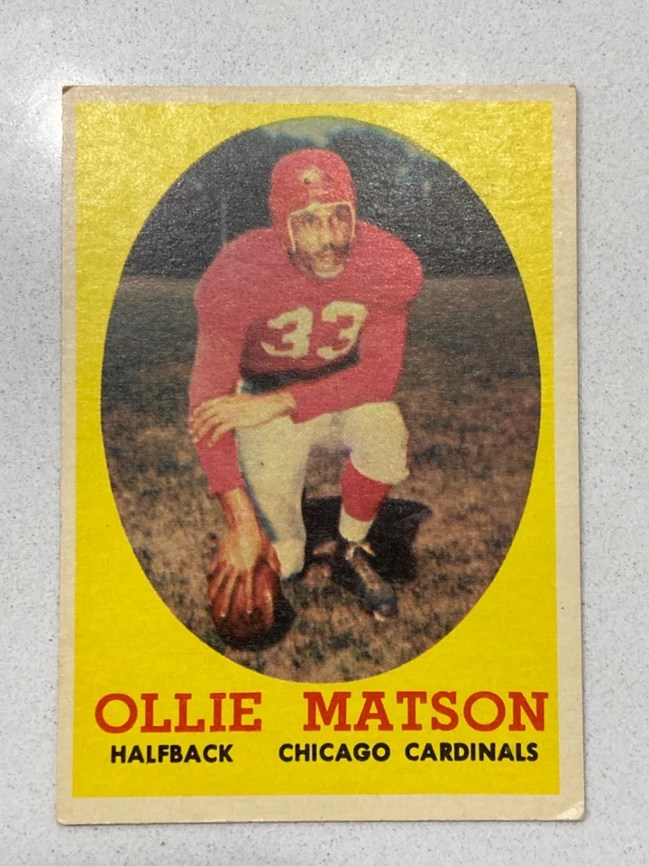 1958 Topps - Ollie Matson #127 - Image 1 of 1