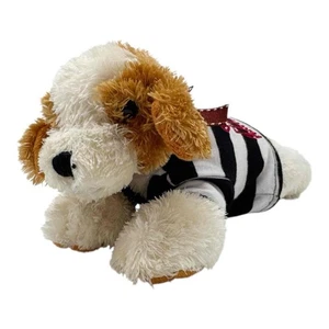 Alcatraz Souvenir 9" Prisoner Puppy Dog Plush Beagle Terrier SF Prison Unipak - Picture 1 of 7