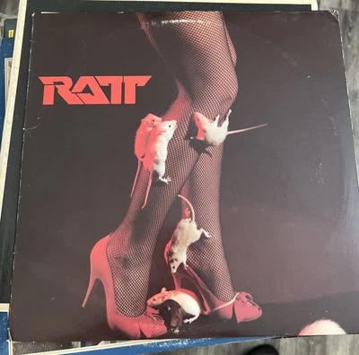 RATT - Self Titled Album (1983, 1984, Vinyl, Time Coast Communications A1 90245) - Image 1 of 3