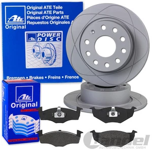 ATE PowerDisc BREMSSCHEIBEN 239mm + BELÄGE VORNE für VW GOLF 3 POLO 6KV VENTO - Afbeelding 1 van 7