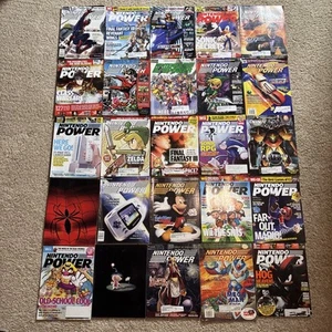 Nintendo Power Magazine Lot Of 25 With Posters - Picture 1 of 18