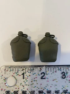 GI JOE 12”- CANTEEN (set of 2) -1/6 Scale Dragon 21st Century PowerTeam JS - Picture 1 of 6