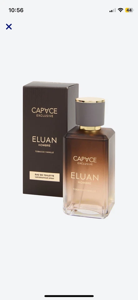 CAPACE Exclusive ELUAN Hombre Eau de Toilette Tabacco Vanille Herren 100ml OVP