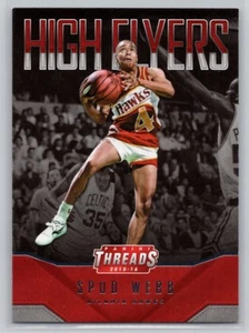 Panini Threads #12 2015 Spud Webb High Flyers Atlanta Hawks - Imagen 1 de 2