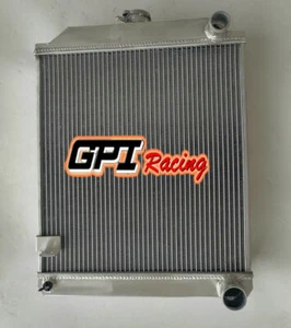 FOR Jaguar Mark VII / VIII / IX ; Mark 7/8/9 MT 1950-1961 Aluminum Radiator 56MM - Picture 1 of 4