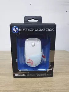 HP Z5000 White Slim Bluetooth Wireless Mouse with LED Battery Indicator Light - Picture 1 of 8