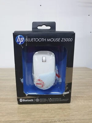 HP Z5000 White Slim Bluetooth Wireless Mouse with LED Battery Indicator Light - Image 1 of 4