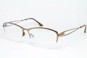 ESCHENBACH FINELINE TITAN 891033-60 Original Brille Eyeglasses Bril Braun Perlen - Picture 1 of 8