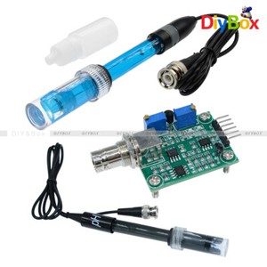 Aquarium Hydroponic PH Electrode Probe/Liquid PH Value Test Detection Sensor