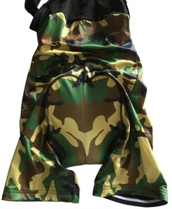 Camuflado Ciclismo Babero Corto Bicicleta Bicicleta Montaña Jersey Camisa Ropa Gel Almohadilla Pantalón - Imagen 1 de 4