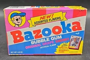 Rare NIB KEN GRIFFEY Jr. 1990 Topps Bazooka New Assorted Flavors Sealed - Picture 1 of 13