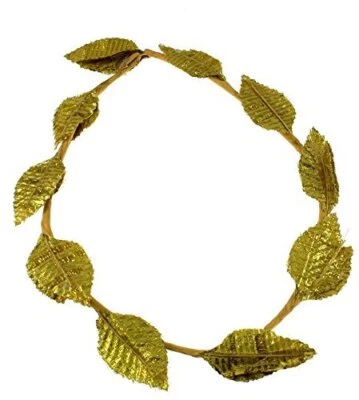 Zac's Alter Ego® Fancy Dress Roman Gold Leaf Laurel Wreath - Image 1 of 2