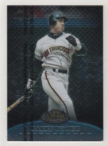 1999 Finest Team Finest Blue #18 Barry Bonds San Francisco Giants BV$10 ###/1500