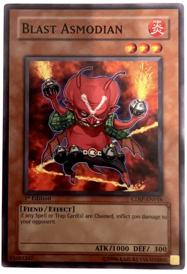 YuGiOh! - Blast Asmodian - CDIP-EN016 - 1st Edition - Common - Image 1 of 1