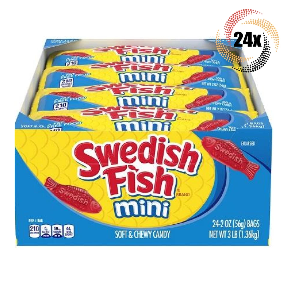 Swedish Fish Soft & Chewy Candy 2 Oz