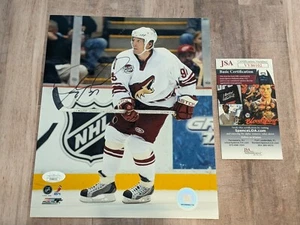 JSA Jeremy Roenick Signed 8x10 Photo File COA HOF Coyotes Blackhawks Flyers B - Picture 1 of 4