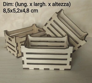 Cassettina in legno - n°20 pezzi - Foto 1 di 1