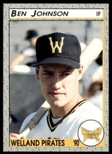 1990 Pucko Welland Pirates Ben Johnson Welland Pirates #6