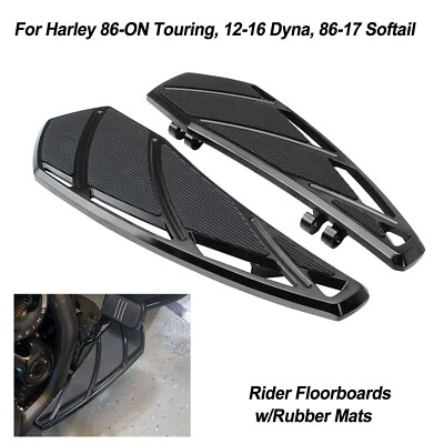 Trittbrett Vorne Für Harley 1986-2017 Softail,86-ON Touring Trike,12-16 FLD Dyna - Bild 1 von 4