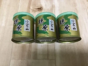 Yamamasa Koyamaen Uji Kyoto Matcha Ogurayama 30g × 3 Cans from JAPAN - Picture 1 of 2