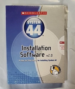 SYSTEM 44 Installation Software V 2.0 Scholastic / New and Sealed - Picture 1 of 5